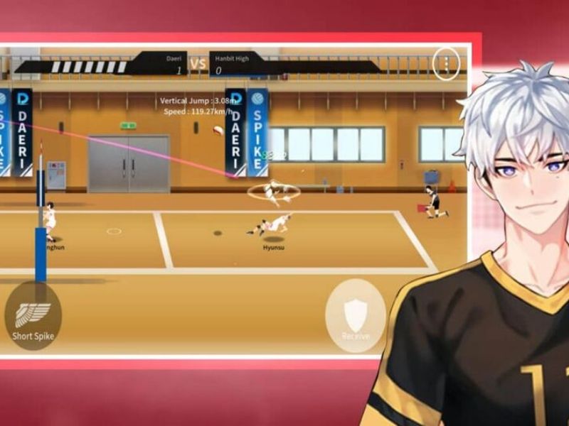 Hướng dẫn cách nhập code the spike volleyball story