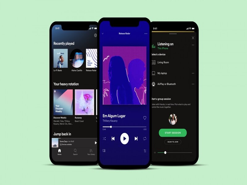 Spotify Premium cho phép bạn chuyển bài không giới hạn