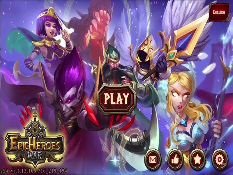 Hệ Thống Anh Hùng Và Nâng Cấp Trong Epic Heroes War 