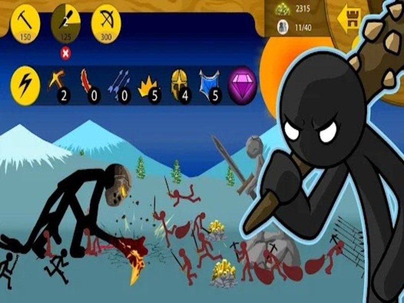 Tính Năng Menu Mod Dễ Dùng Của Hack Stick War: Legacy