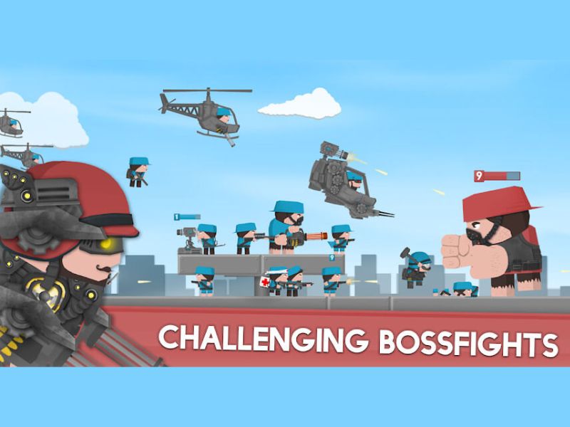 Clone Armies Chiến Đấu Với Đối Thủ Khổng Lồ