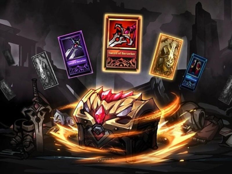 Shadow Knight Khám phá rương báu để nhận phần thưởng quý