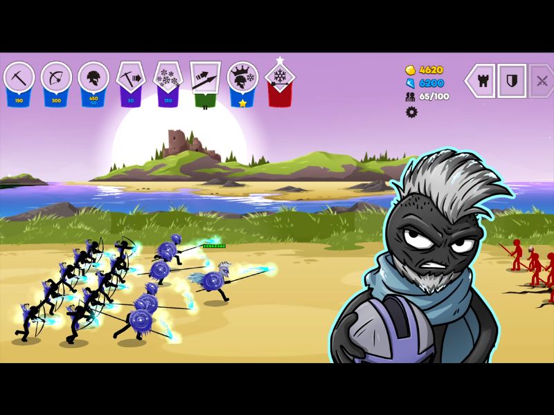 Stick War Saga Hệ thống chiến binh phong phú và mạnh mẽ