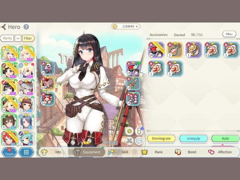 Cherry Tale Tùy chỉnh nhân vật và trang phục đẹp mắt