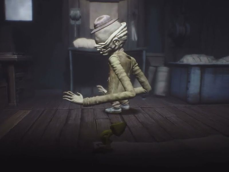 Little Nightmares APK Lối chơi lén lút tránh xa kẻ thù 