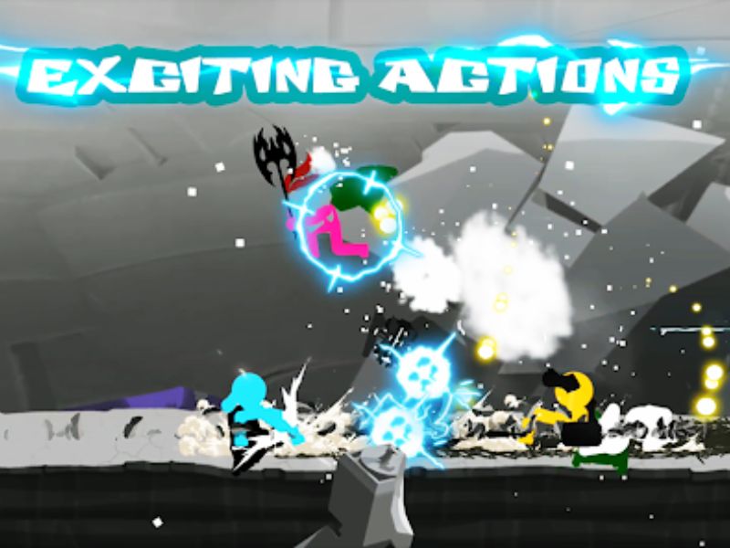 Stickman The Flash Stickman The Flash xây dựng lối chơi đơn giản