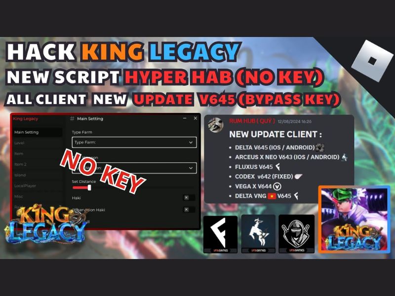 Điểm Khác Biệt Tạo Nên Sự Độc Đáo Của Bản Hack King Legacy