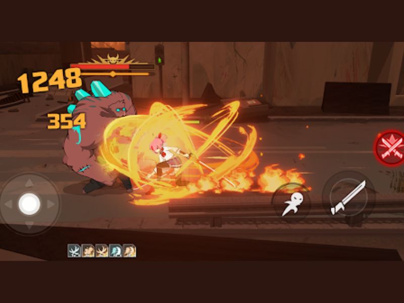 Tải Swordash Hack (Vô Hạn Tiền, Menu) v2.2.6 Swordash Thể Hiện Kỹ Năng Thành Thạo Hợp Lý