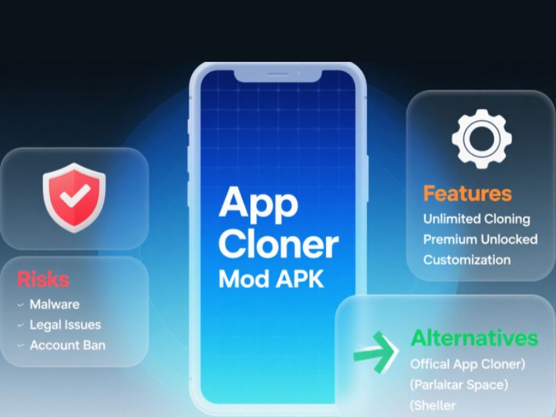 Tính Năng Của Phiên Bản Clone App Pro Mod Apk