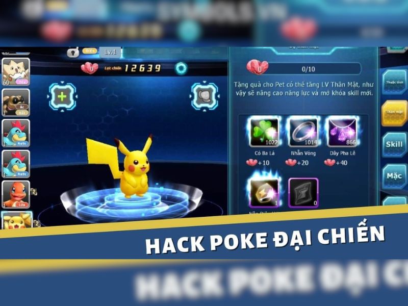 Tính Năng MOD Trong Hack Pokemon Đại Chiến Androidmentor Mới Nhất 