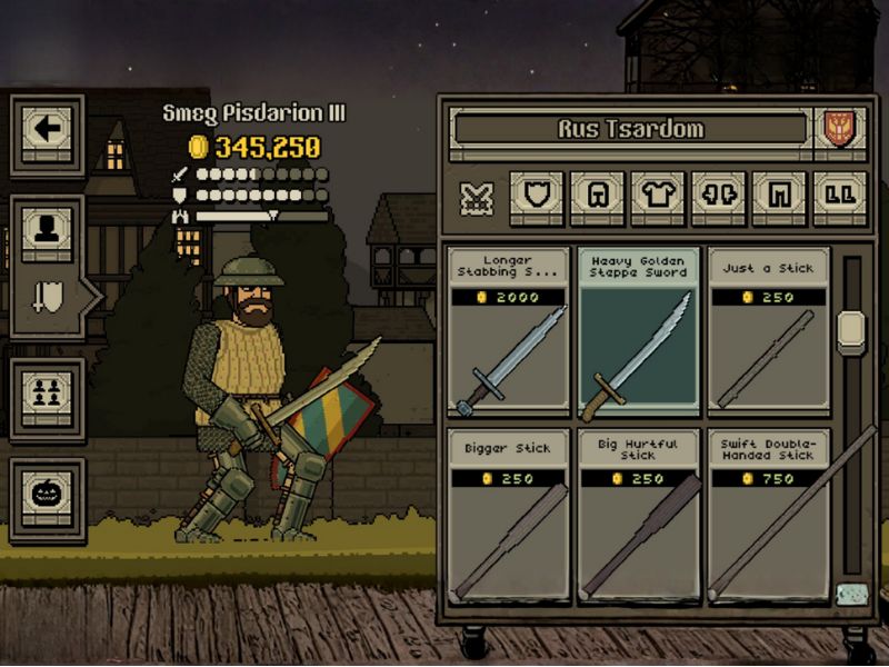 Bloody Bastards Kho vũ khí phong phú