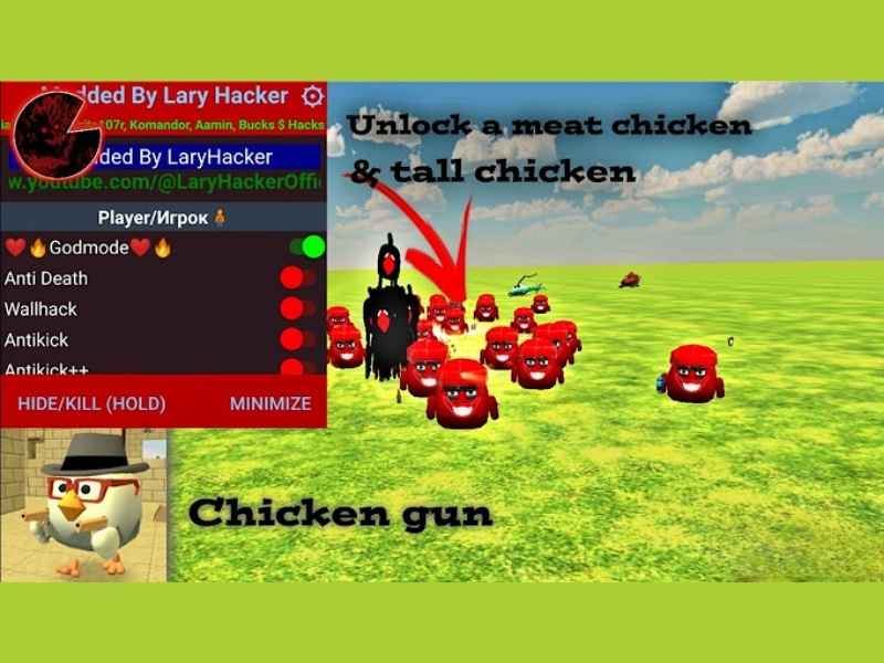 Tải Hack Chicken Gun (Mod Menu, Bất Tử, Vô Hạn Tiền) V4.9.02 Các Tính Năng Nổi Bật Của Hack Chicken Gun