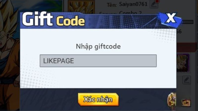 Code Combo Thức Tỉnh Huyền Thoại Mới Nhất – Tìm Hiểu và Nhập Code Vào Game Bước 3: Chọn mục Cài hệ thống và tìm Giftcode.