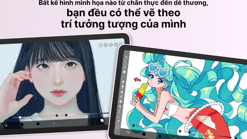 Tải Ibis Paint X Mod (Premium Unlocked) v13.1.19 Cho Android Ibis Paint X Mod Trải Nghiệm Vẽ Mượt Mà Chuẩn 60FPS Như Phần Mềm Chuyên Nghiệp