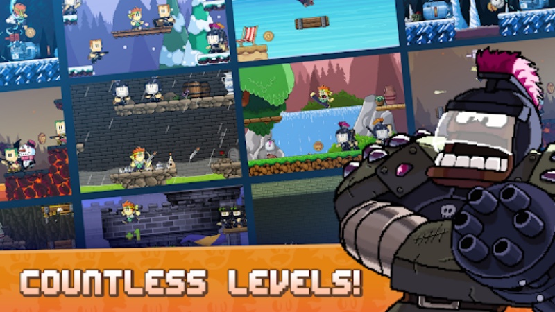 Tải Dan The Man Hack (Menu, Vô Hạn Tiền) v1.12.75 Dan the Man là game gì?