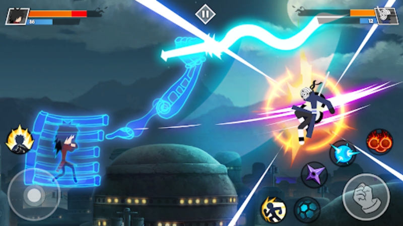 Tải Stickman Shinobi Fighting MOD APK (Vô Hạn Đá Quý) v7.4 Stickman Shinobi Fighting MOD APK