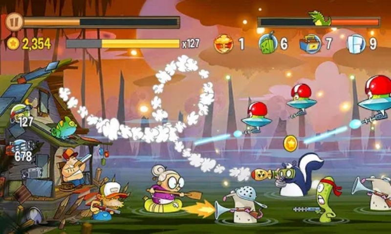 Tải Swamp Attack MOD APK (Vô Hạn Tiền) v4.7.8.0 Swamp Attack MOD APK