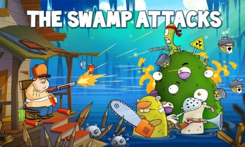 Tải Swamp Attack MOD APK (Vô Hạn Tiền) v4.7.8.0 Swamp Attack MOD APK