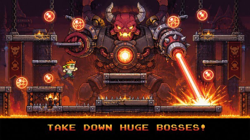 Tải Dan The Man Hack (MOD Menu, Vô Hạn Tiền) v1.14.92 Dan The Man Hack trong chế độ chiến đấu