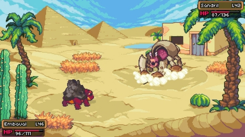 Tải Hack Coromon (Mở Khóa Full Game, Mua Sắm Không Giới Hạn) v1.4.1 Hack Coromon bắt và huấn luyện quái vật tại Velua