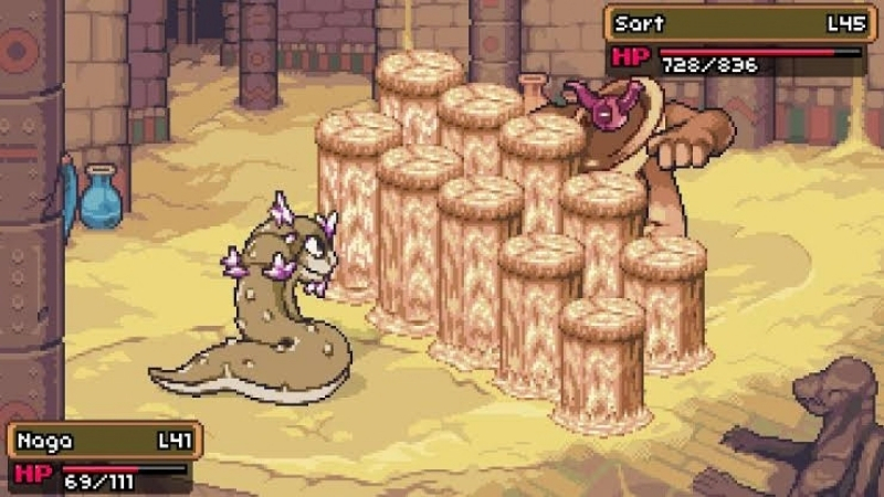 Tải Hack Coromon (Mở Khóa Full Game, Mua Sắm Không Giới Hạn) v1.4.1 Hack Coromon chiến đấu với Titan trong cốt truyện