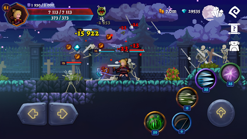 Tải Hack Darkrise (MOD Menu, Vô Hạn Tiền) v0.27.27 Hack Darkrise nâng cấp trang bị và phát triển nhân vật