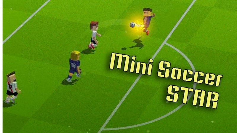 Tải Hack Mini Soccer Star (Vô Hạn Tiền) v1.90 Hack Mini Soccer Star với cầu thủ thi đấu trên sân bóng