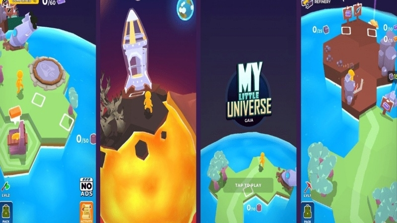 Tải Hack My Little Universe (MOD Menu, Free Shopping) v2.18.0 Hack My Little Universe khám phá và xây dựng hành tinh