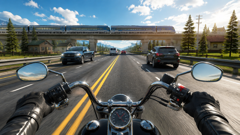 Tải Traffic Rider MOD APK (Vô Hạn Tiền, Full Xe) v2.11 Hack Traffic Rider MOD vô hạn tiền