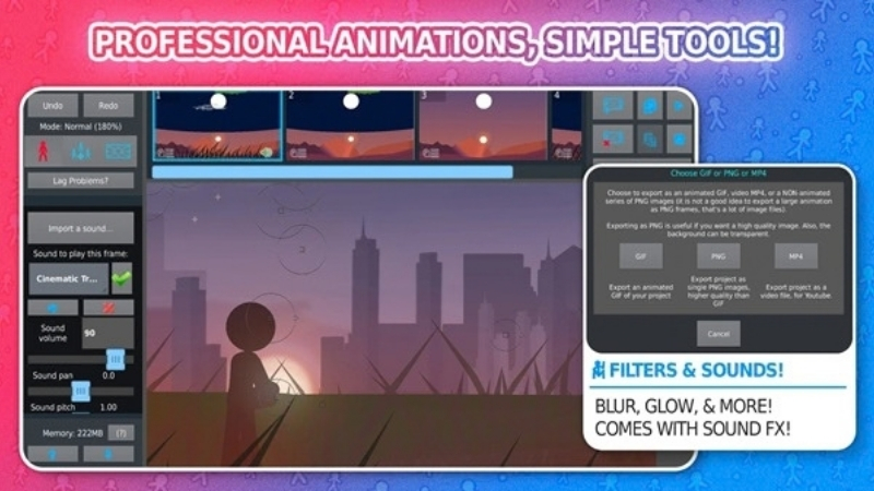 Tải Stick Nodes Pro APK v4.3.4 Miễn Phí Cho Android Stick Nodes Pro APK chỉnh node và tạo pose theo từng frame