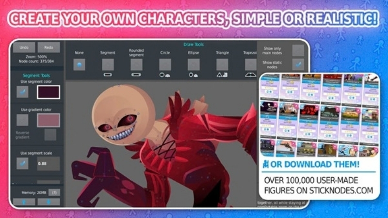 Tải Stick Nodes Pro APK v4.3.4 Miễn Phí Cho Android Stick Nodes Pro APK xuất MP4 không watermark