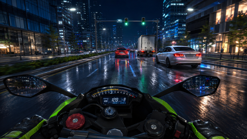 Tải Traffic Rider MOD APK (Vô Hạn Tiền, Full Xe) v2.11 Traffic Rider MOD APK vượt xe sát ở tốc độ cao