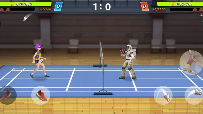 Tải Badminton Blitz APK v1.18.9.60 Miễn Phí Cho Android Các phong cách nhân vật trong game Badminton Blitz