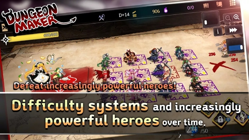 Tải Dungeon Maker MOD APK (Vô Hạn Vàng, Linh Hồn, MOD Menu) v1.11.32 Dungeon Maker MOD APK với tài nguyên vàng và linh hồn