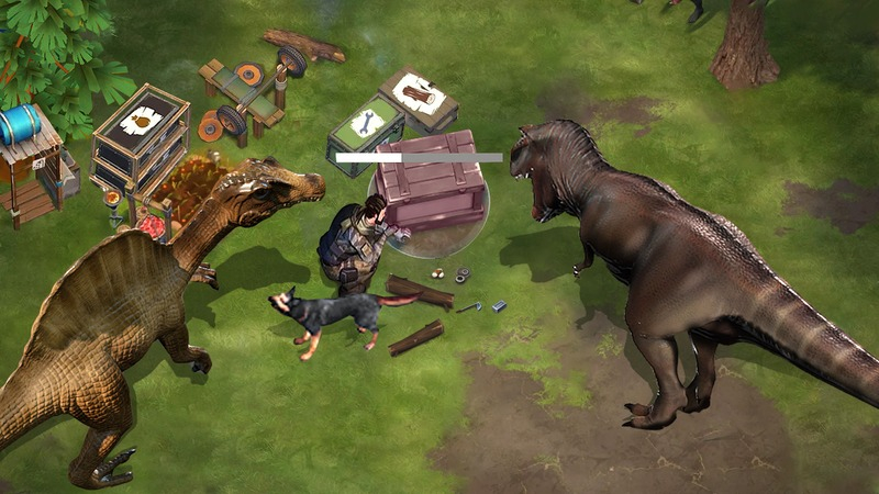 Tải Hack Jurassic Survival (Vô Hạn Tiền) v2.7.10 Gameplay Jurassic Survival xây dựng căn cứ và chế tạo trang bị sinh tồn