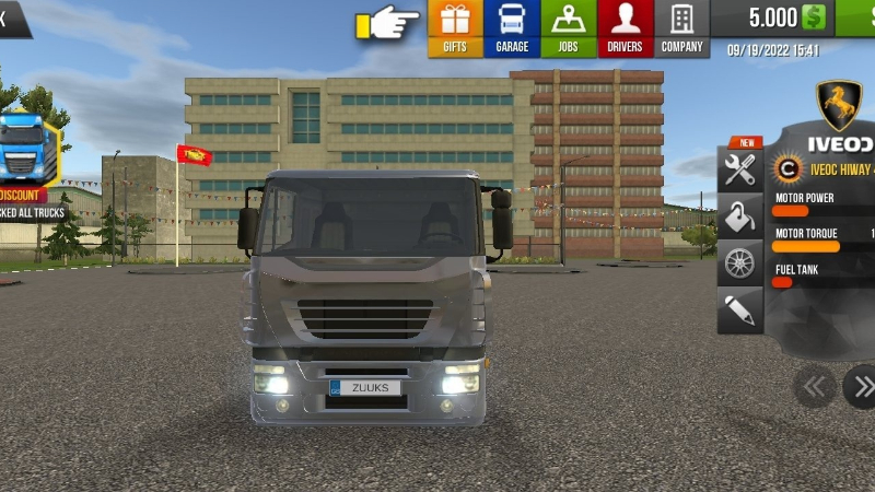 Tải Truck Simulator Europe MOD APK (Vô Hạn Tiền) v1.4.0 Gameplay Truck Simulator Europe MOD APK khi vận chuyển hàng hóa