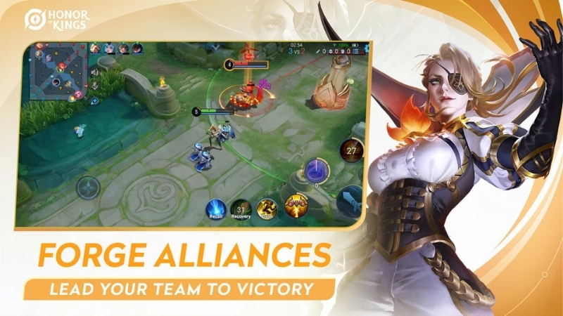 Tải Honor of Kings APK v12.1.1.4 Miễn Phí Cho Android Giao diện đấu xếp hạng trong Honor of Kings APK