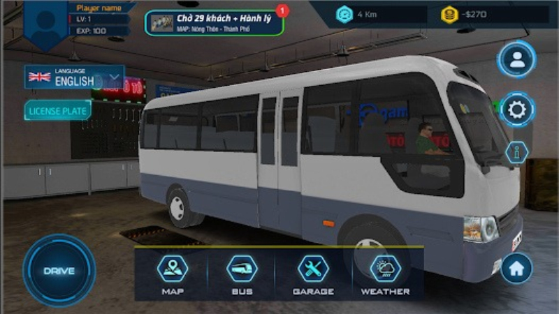 Tải Minibus Simulator Vietnam APK v3.6.1 Miễn Phí Cho Android Minibus Simulator Vietnam APK với garage thay màu sơn và mâm bánh
