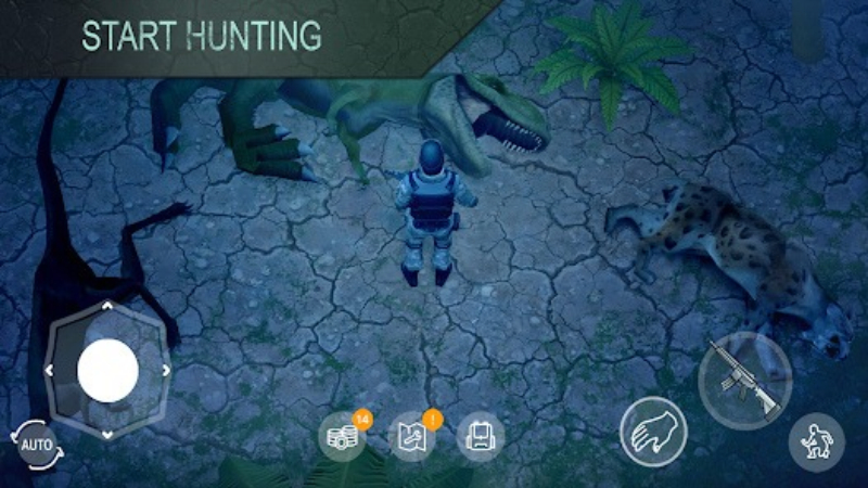 Tải Hack Jurassic Survival (Vô Hạn Tiền) v2.7.10 Nhân vật Jurassic Survival khám phá khu vực có khủng long hoang dã