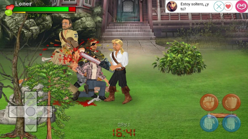 Tải Extra Lives MOD APK (Mở Khóa Nội Dung) v1.170.64 Nhân vật dùng vũ khí chiến đấu với zombie trong Extra Lives