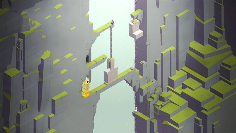 Tải Monument Valley MOD APK (Mở Khóa Nội Dung) v3.11.119 Những cầu thang và hành lang tạo ảo giác trong Monument Valley