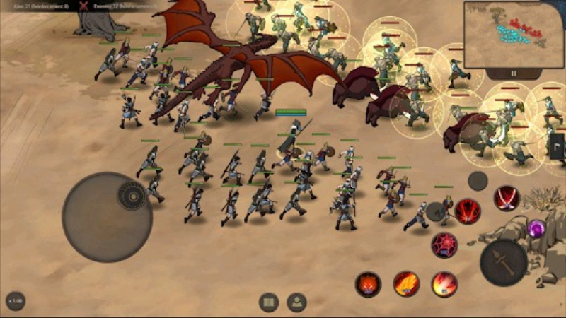 Tải Sands of Salzaar APK (Việt Hóa) v1.2.2 Miễn Phí Cho Android Sands of Salzaar APK Việt hóa với đội quân tham gia chiến đấu