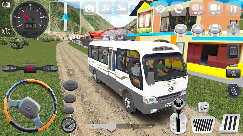 Tải Minibus Simulator Vietnam APK v3.6.1 Miễn Phí Cho Android Xe khách đi qua trạm thu phí trong Minibus Simulator Vietnam