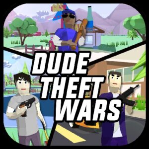 Tải Hack Dude Theft Wars Mod Apk (Full Tiền, Bất Tử) V0.9.0.9e2